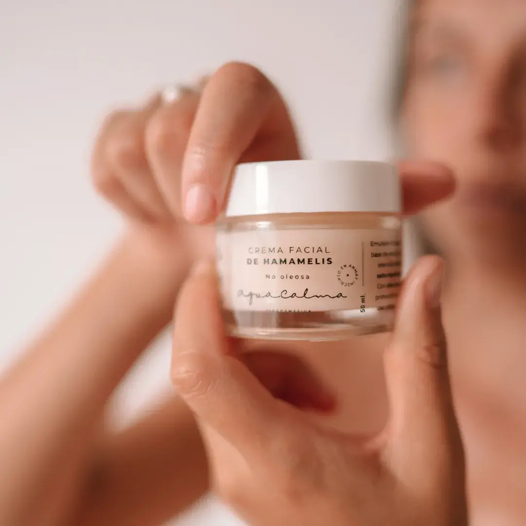 Alternative view of Crema facial de Hamamelis -sin aceites (oil free)-