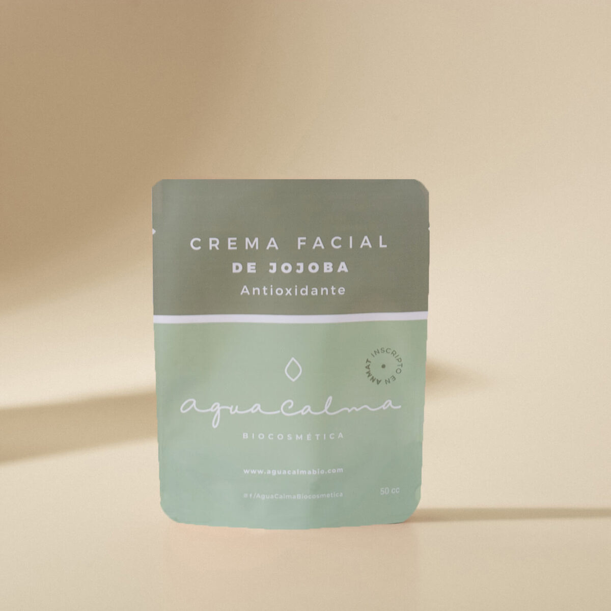 Crema facial de Jojoba -antioxidante- (repuesto)