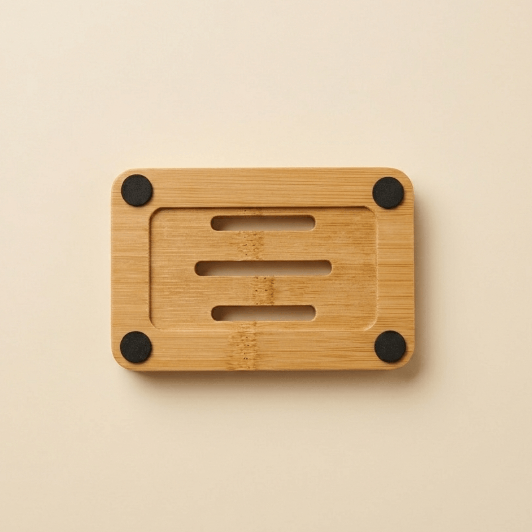 Alternative view of Jabonera de bambú