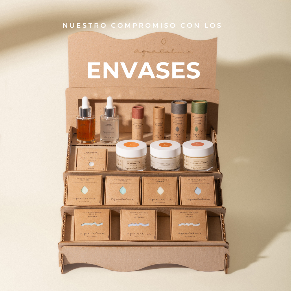 Línea capilar natural y sustentable de Biocosmética AguaCalma